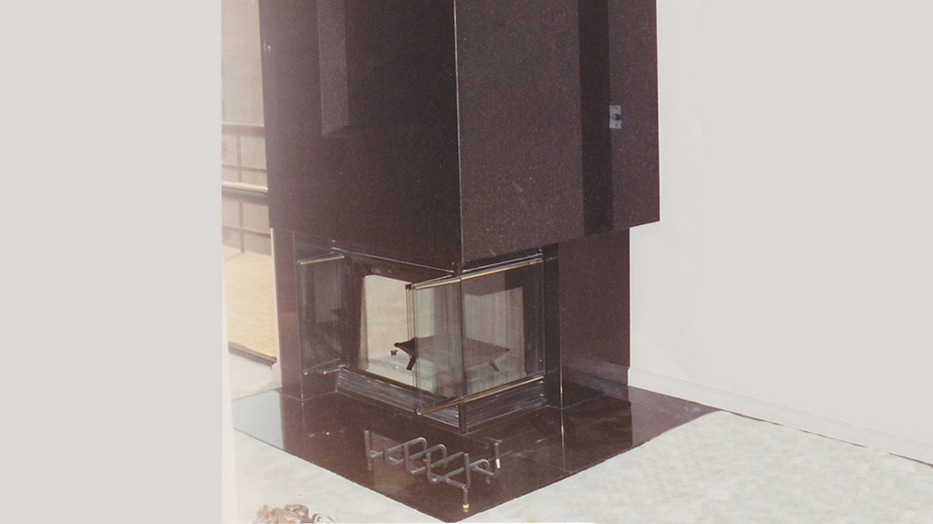 Two Granite Fireplaces From The Past