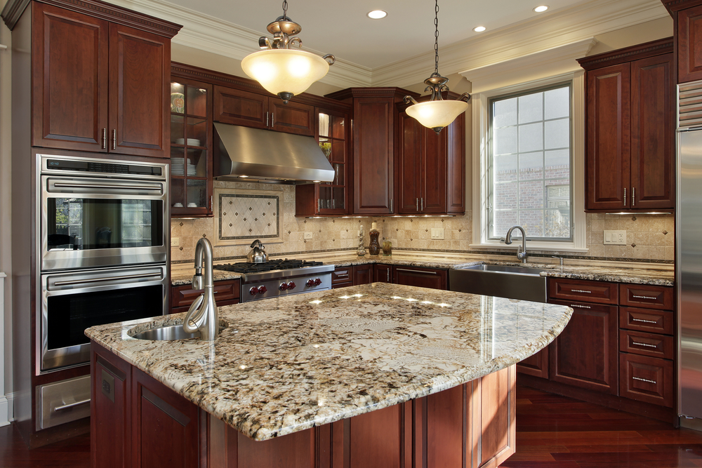 Kitchen Remodel: Granite Island is Evergreen
