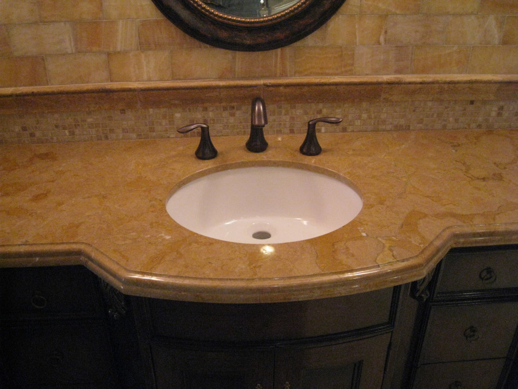 Bathroom Vanity Countertops, Walls and Floors - Sinks