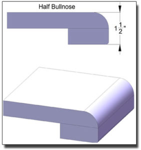 Half Bullnose Edge