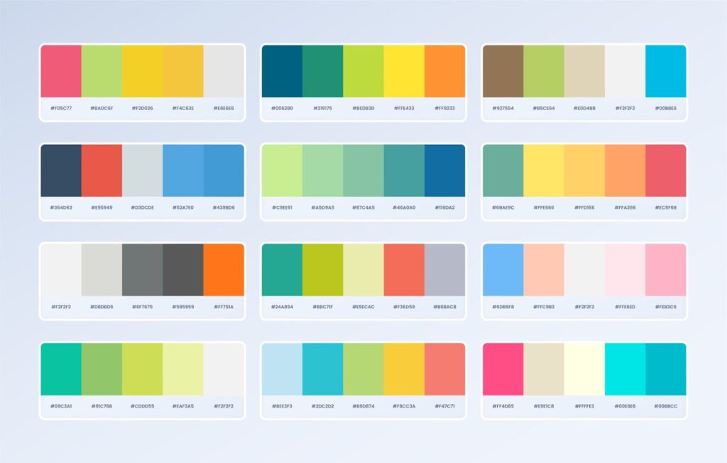 Consider the color palette